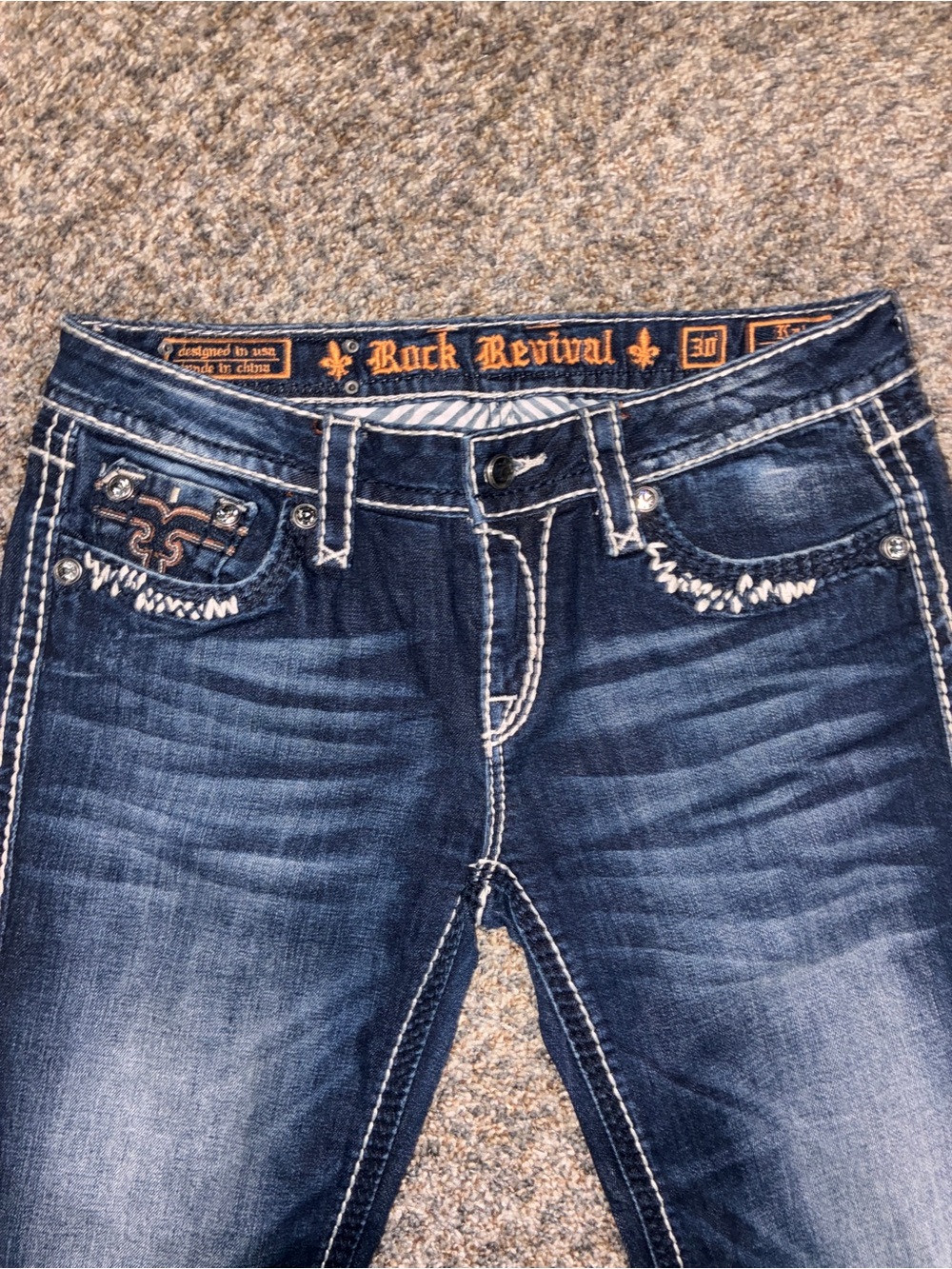 Rock Revival Women’s Kai Bootcut Jeans- size 30 - Picture 4 of 9
